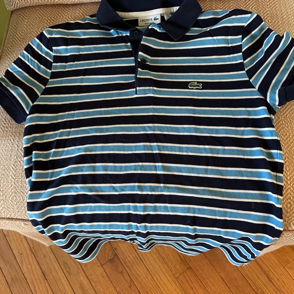 Lacoste straight short sleeve shirt